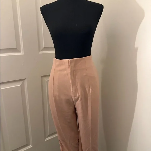 Elegant Soft Pink Women's Pants - Picture 1 of 5